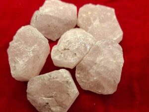 Rose quartz  rough
