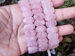 Rose quartz bracelet
