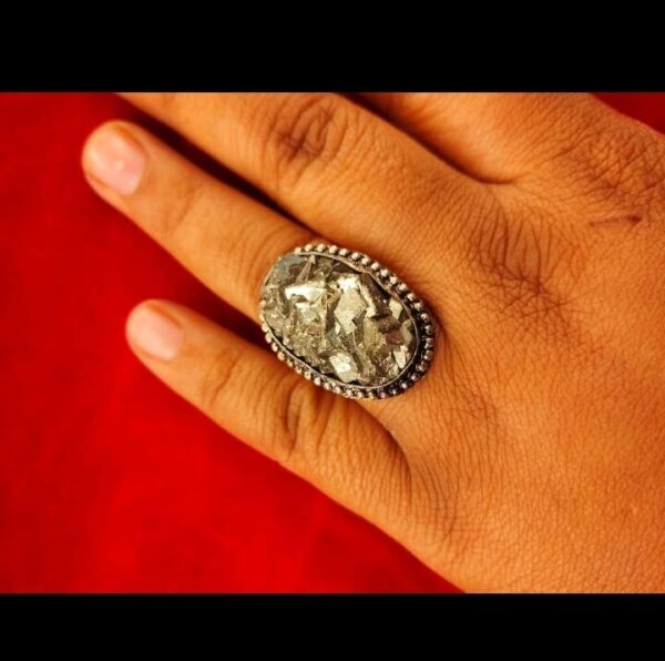 Pyrite ring