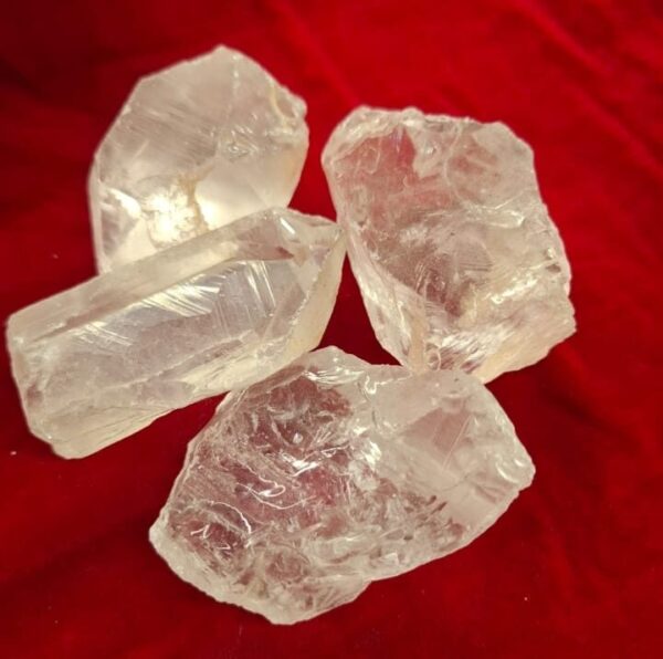 Clear quartz rough