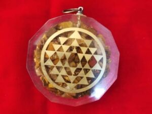 Tiger sriyantra pendent