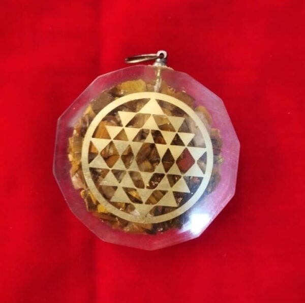 Tiger sriyantra pendent