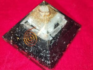 Black tourmaline orgon pyramid