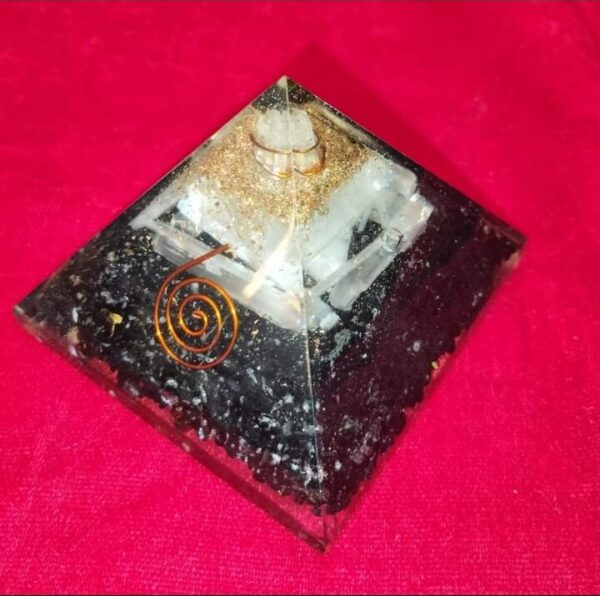 Black tourmaline orgon pyramid