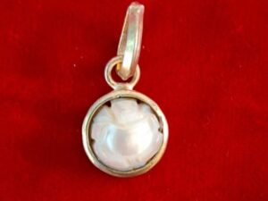 Ganesha pearl pendant