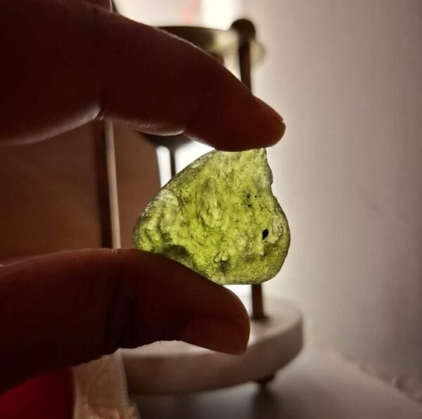 Moldavite stone